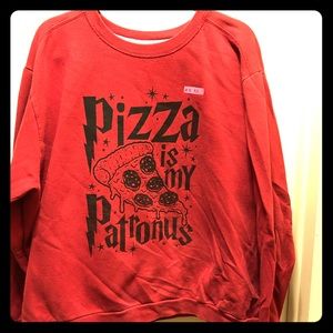 Harry Potter Pizza sweatshirt